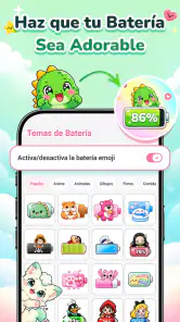 Emoji Battery: Status Bar Icon screenshot
