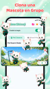 Emojis Batería & Shimeji Anime screenshot