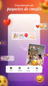 Emojis para Historias de iOS screenshot