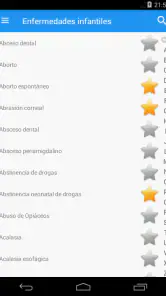 Enfermedades screenshot