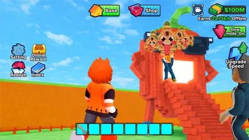 Enter & Catch Brainzot Heads screenshot
