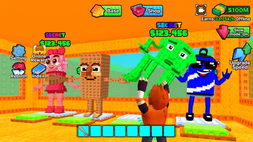 Enter & Catch Brainzot Heads screenshot