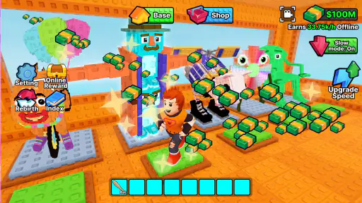 Enter & Catch Brainzot Heads screenshot