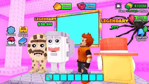 Enter & Catch Brainzot Heads screenshot