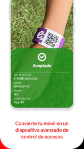 Enterticket Accesos screenshot