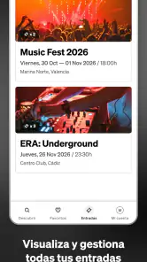 Enterticket - App de entradas screenshot