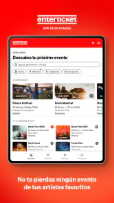 Enterticket - App de entradas screenshot