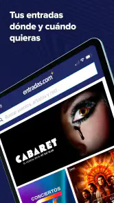 entradas.com - Compra entradas screenshot