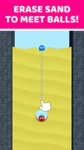 Erase Sand - Lucky Balls screenshot