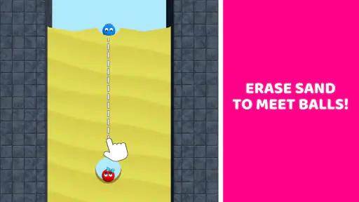 Erase Sand - Lucky Balls screenshot