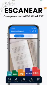 Escáner AI, escanear documento screenshot