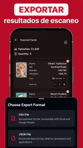 Escaner de cartas MonPrice TCG screenshot