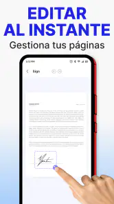 Escáner de documentos PDF screenshot