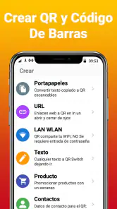 Escáner QR y Código de Barras screenshot