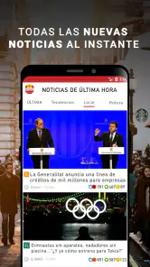 España ultimas noticias screenshot