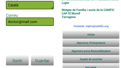 Espiro screenshot