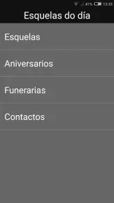 Esquelas do Día screenshot