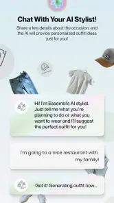 Essembl : AI Styling Assistant screenshot