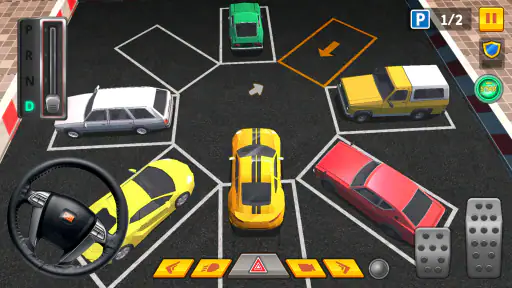 Estaciona autos 3D Pro screenshot