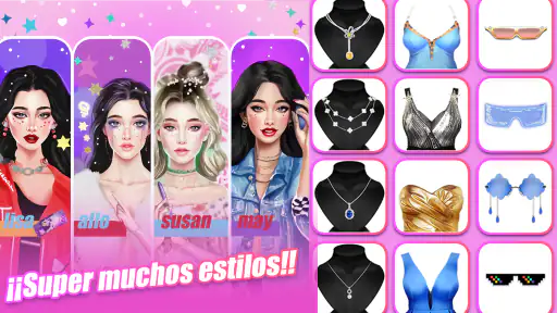 Estilista de cambio de imagen screenshot