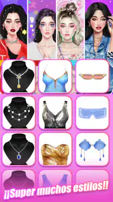 Estilista de cambio de imagen screenshot