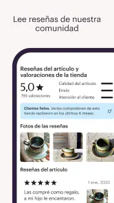 Etsy: manualidades y regalos screenshot