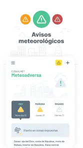 Euskalmet screenshot