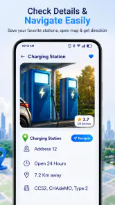 EV Charging Stations Locator screenshot
