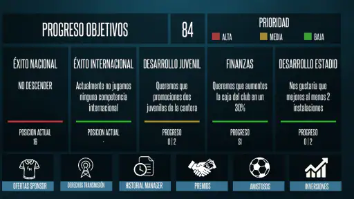 F11 Football Manager screenshot