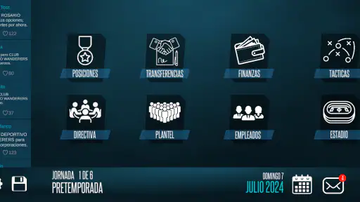 F11 Football Manager screenshot