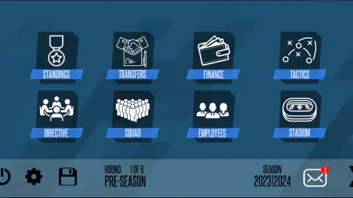 F11 Football Manager screenshot