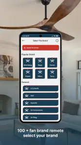 Fan Remote Control App screenshot