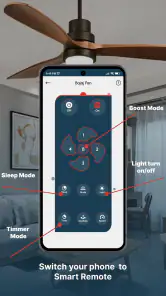 Fan Remote Control App screenshot