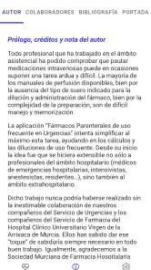 Fármacos Parenterales screenshot