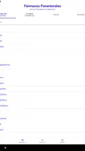 Fármacos Parenterales screenshot