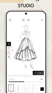 Fashion Design Clothes: Sketch screenshot