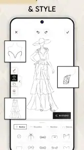 Fashion Design Clothes: Sketch screenshot