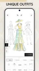 Fashion Design Clothes: Sketch screenshot