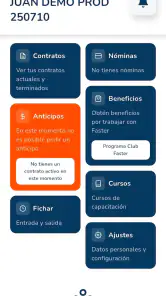 Faster Empleo screenshot