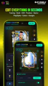 FC Mobile 26 Card Creator screenshot