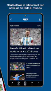 FIFA la aplicación oficial screenshot