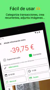 Financiator economía y ahorros screenshot