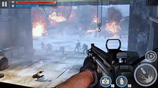 Fire Apocalypse: Zombie Games screenshot