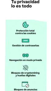 Firefox: navegador web privado screenshot