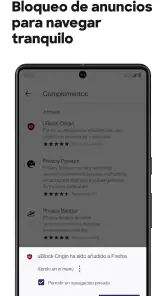 Firefox: navegador web privado screenshot