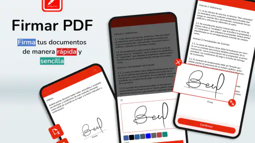 Firmar documentos PDF fácil screenshot