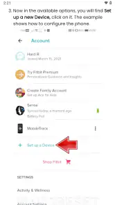 Fitbit Versa 2 App Guide screenshot