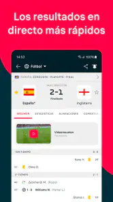 Flashscore: Resultados en vivo screenshot