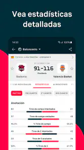 Flashscore: Resultados en vivo screenshot