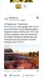 Focs.cat screenshot